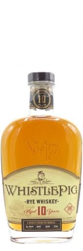 Whistle Pig Straight Rye Whiskey 10 Year Old 750ml