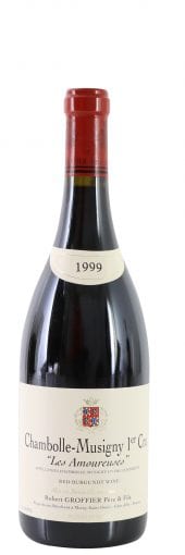 1999 R. Groffier Chambolle Musigny Premier Cru, Les Amoureuses 750ml