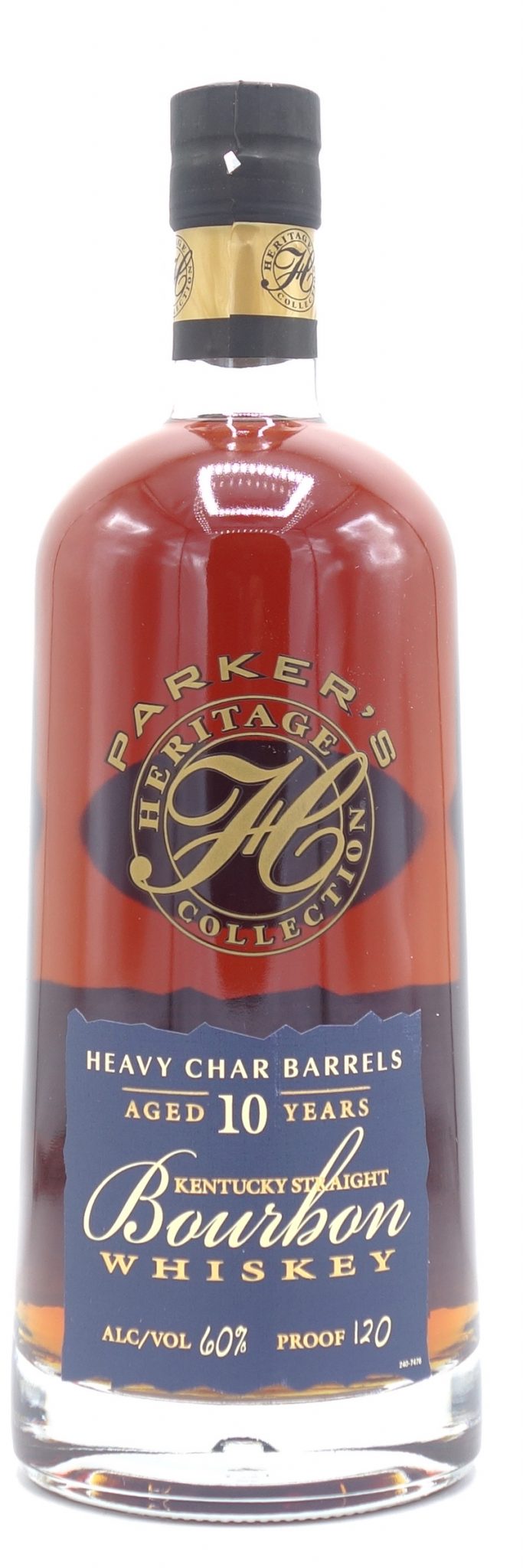 Parker's Heritage Kentucky Straight Bourbon Whiskey 10 Year Old, Heavy Char Barrels, 120.0 Proof 750ml