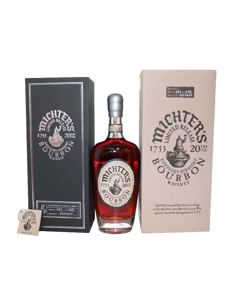 Lot 430: one bottle Michter’s 20 year old - 2021 Release Straight Bourbon